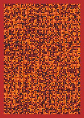 Ofset Quad üretken sanat arkaplan çizimi