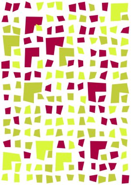 Ofset Quad üretken sanat arkaplan çizimi