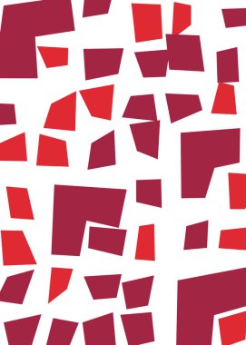 Ofset Quad üretken sanat arkaplan çizimi