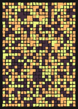 Ofset Quad üretken sanat arkaplan çizimi