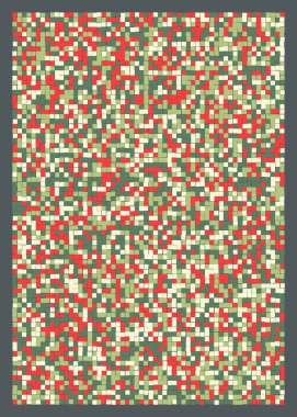 Ofset Quad üretken sanat arkaplan çizimi
