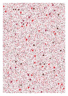 Ofset Quad üretken sanat arkaplan çizimi