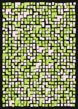 Ofset Quad üretken sanat arkaplan çizimi