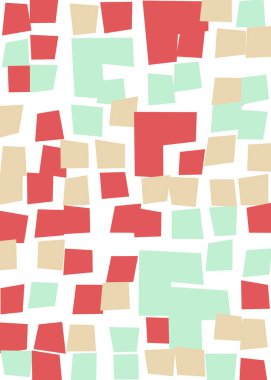 Ofset Quad üretken sanat arkaplan çizimi