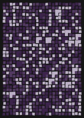 Ofset Quad üretken sanat arkaplan çizimi