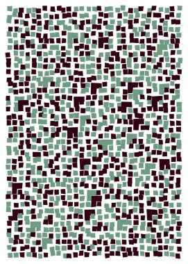 Ofset Quad üretken sanat arkaplan çizimi