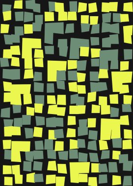 Ofset Quad üretken sanat arkaplan çizimi