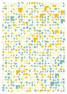 Ofset Quad üretken sanat arkaplan çizimi