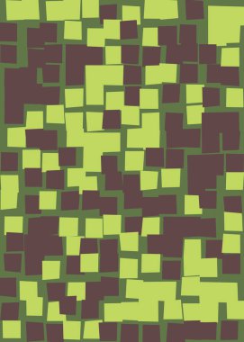 Ofset Quad üretken sanat arkaplan çizimi