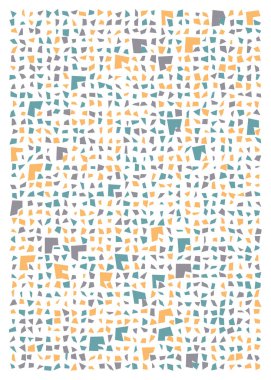 Ofset Quad üretken sanat arkaplan çizimi