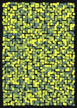 Ofset Quad üretken sanat arkaplan çizimi