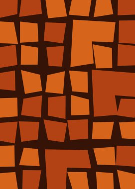 Ofset Quad üretken sanat arkaplan çizimi