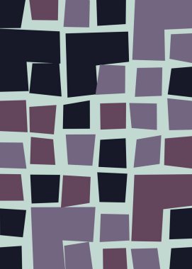 Ofset Quad üretken sanat arkaplan çizimi