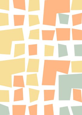 Ofset Quad üretken sanat arkaplan çizimi