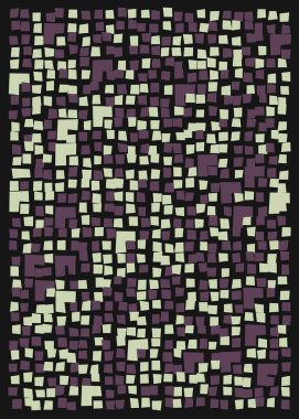 Ofset Quad üretken sanat arkaplan çizimi