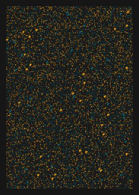 Ofset Quad üretken sanat arkaplan çizimi
