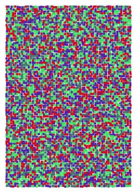 Ofset Quad üretken sanat arkaplan çizimi