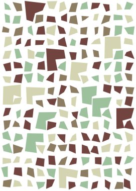 Ofset Quad üretken sanat arkaplan çizimi