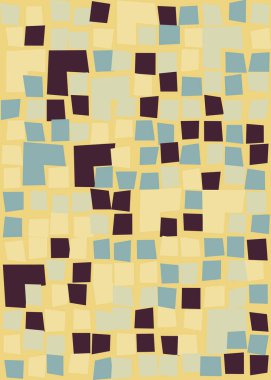 Ofset Quad üretken sanat arkaplan çizimi