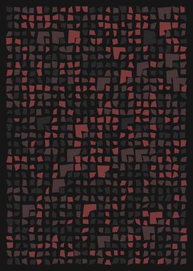 Ofset Quad üretken sanat arkaplan çizimi