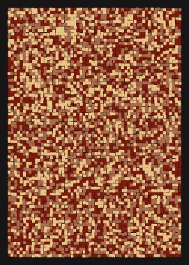 Ofset Quad üretken sanat arkaplan çizimi