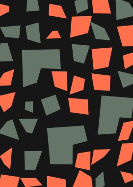 Ofset Quad üretken sanat arkaplan çizimi