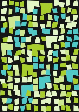 Ofset Quad üretken sanat arkaplan çizimi