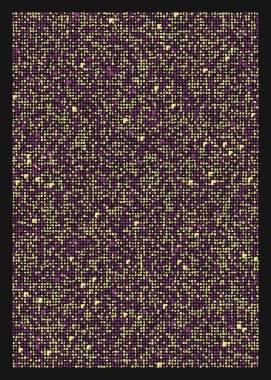 Ofset Quad üretken sanat arkaplan çizimi
