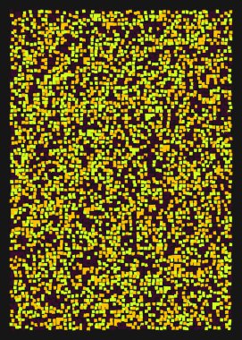 Ofset Quad üretken sanat arkaplan çizimi