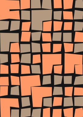 Ofset Quad üretken sanat arkaplan çizimi