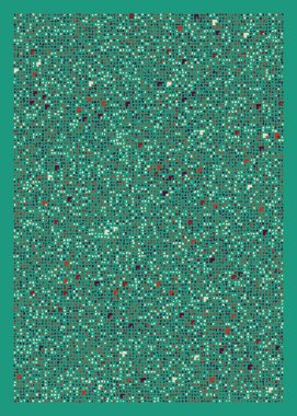 Ofset Quad üretken sanat arkaplan çizimi