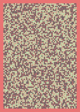 Ofset Quad üretken sanat arkaplan çizimi