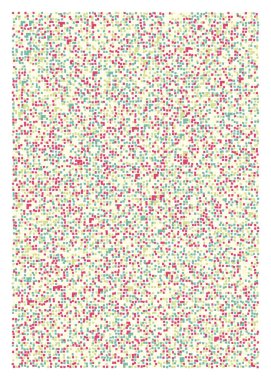 Ofset Quad üretken sanat arkaplan çizimi