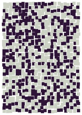 Ofset Quad üretken sanat arkaplan çizimi