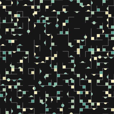 Dekoratif diyagram renkli geometrik şekiller arkaplan resimlemesi