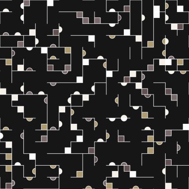 Dekoratif diyagram renkli geometrik şekiller arkaplan resimlemesi