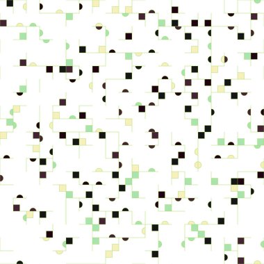 Dekoratif diyagram renkli geometrik şekiller arkaplan resimlemesi