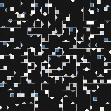 Dekoratif diyagram renkli geometrik şekiller arkaplan resimlemesi