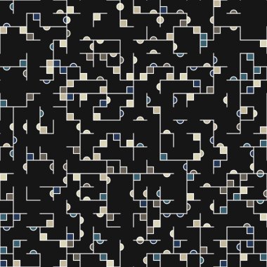 Dekoratif diyagram renkli geometrik şekiller arkaplan resimlemesi