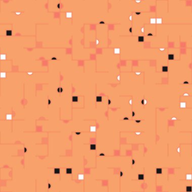 Dekoratif diyagram renkli geometrik şekiller arkaplan resimlemesi