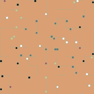 Dekoratif diyagram renkli geometrik şekiller arkaplan resimlemesi