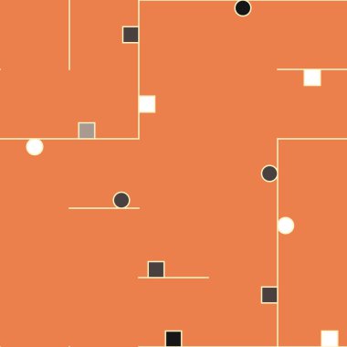 Dekoratif diyagram renkli geometrik şekiller arkaplan resimlemesi