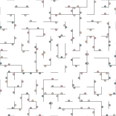 Dekoratif diyagram renkli geometrik şekiller arkaplan resimlemesi