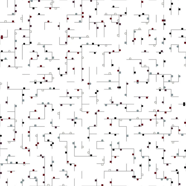 Dekoratif diyagram renkli geometrik şekiller arkaplan resimlemesi