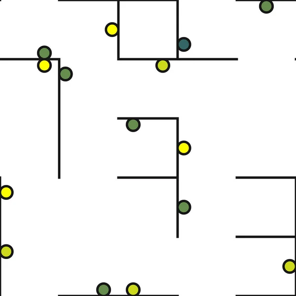 Διακοσμητικό Διάγραμμα Πολύχρωμα Γεωμετρικά Σχήματα Απεικόνιση Φόντου — Διανυσματικό Αρχείο
