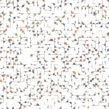 Dekoratif diyagram renkli geometrik şekiller arkaplan resimlemesi