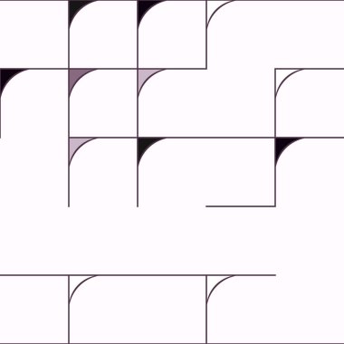 Dekoratif diyagram renkli geometrik şekiller arkaplan resimlemesi