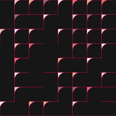 Dekoratif diyagram renkli geometrik şekiller arkaplan resimlemesi