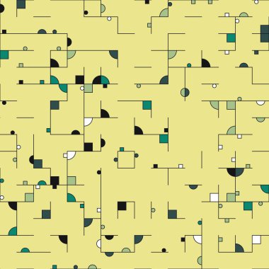 Dekoratif diyagram renkli geometrik şekiller arkaplan resimlemesi