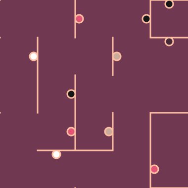 Dekoratif diyagram renkli geometrik şekiller arkaplan resimlemesi